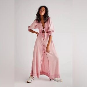 Free People String Of hearts Maxi Dress